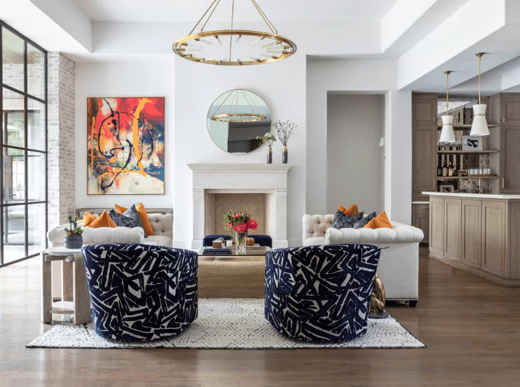 Luxury living interior