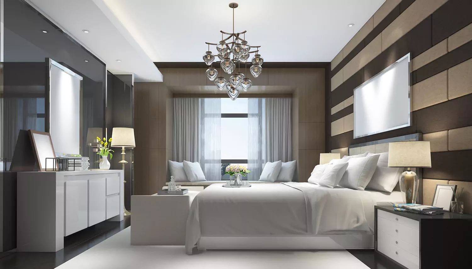 Master bedroom details